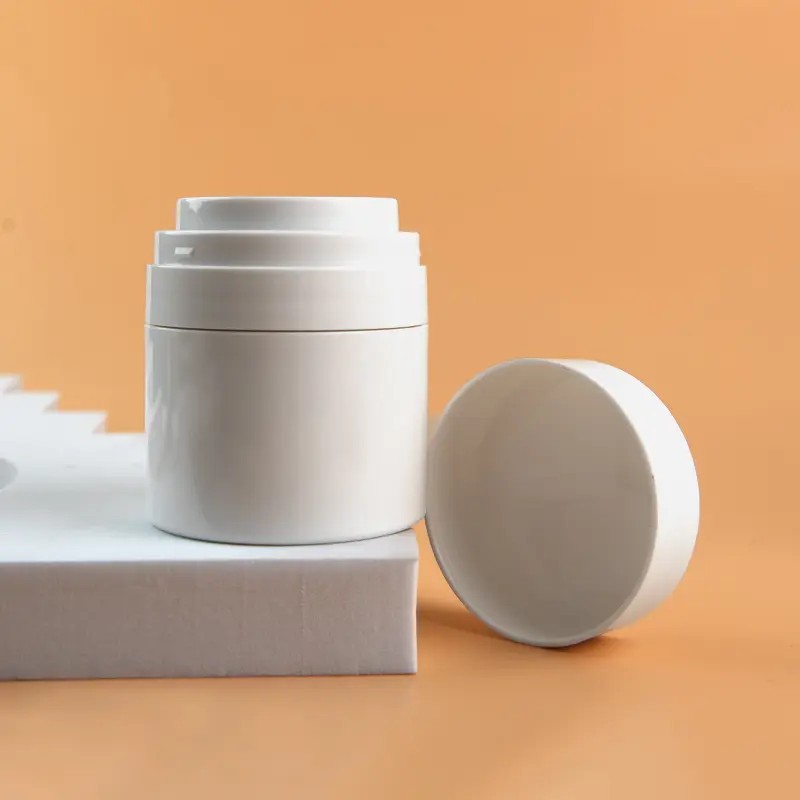 PJ10-3 Mono PP Airless Cosmetic Jar